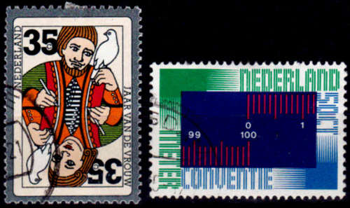 NETHERLANDS 1975, 29 July. Women`s Year + Metric Convention, set, UH, CV+/- R 10.00 view scans