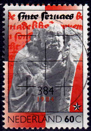 NETHERLANDS 1984, 8 May. 1600th Anniv Death Servatius, single, UH, CV+/- R 5.00 view scans
