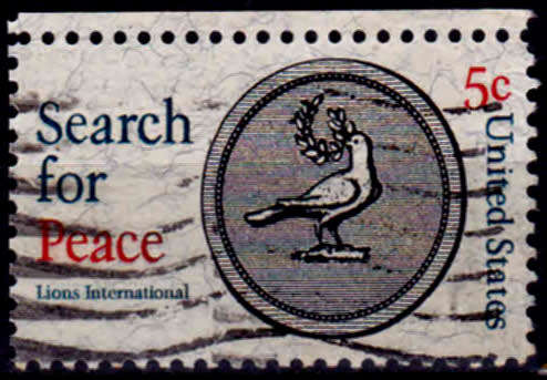 USA 1967, 5 July. Search for Peace, single, UH, CV +/-R 5.00 view scans
