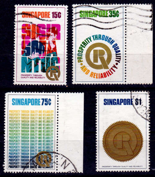 SINGAPORE 1973, 25 Feb. Campaign, set, UNH, CV +/-R 150.00 view scans