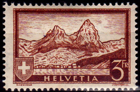 SWITZERLAND 1928 -1931. LANDSCAPES, part of set, MH, CV +/-R 2,700.00 view scans