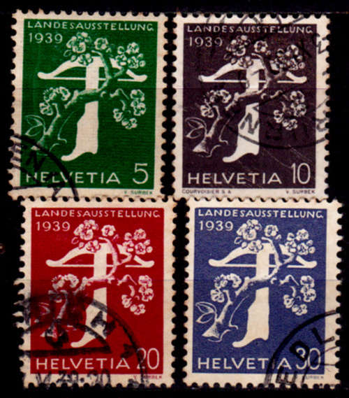SWITZERLAND 1939, 6 May. National Philatelic Exhibition - German, set, UH, CV +/-R 280.00 view scans