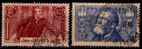 FRANCE 1936, 22 Aug. In Memorial of Jean Jaurés, set, UH, CV +/-R 60.00 view scans