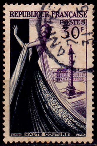 FRANCE 1953, 24 April. Modern Industry, single, UH, CV +/-R 10.00 view scans