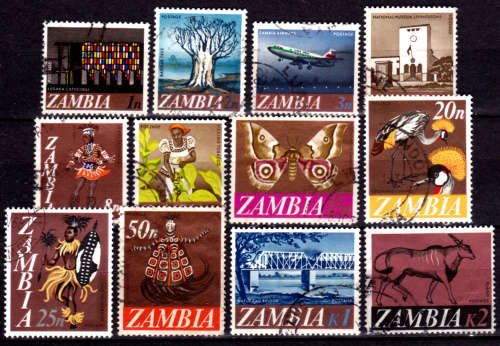 ZAMBIA 1968, 16 Jan. Local Motifs, set, UH, CV+/- R 165.00, view scans