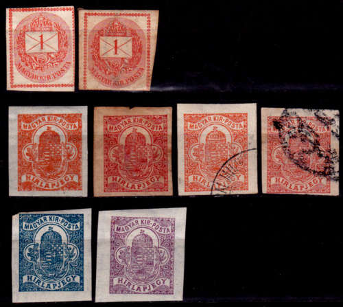 HUNGARY, 1874-1920.Newspaper stamp collection, MH and UH, CV +/-R 140.00 view scans