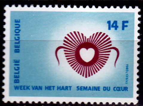 BELGIUM 1980, 6 Oct. Health Campaign, single, MNH, CV +/-R15.00 view scans