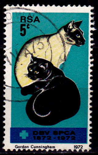 SWA 1972, 19 Sept. Centenary of SPCA, set, UH. CV R 2.50 view scans