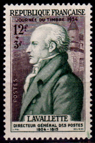 FRANCE 1954, 20 March. Charity stamp, single, MH, CV +/-R 75.00 view scans