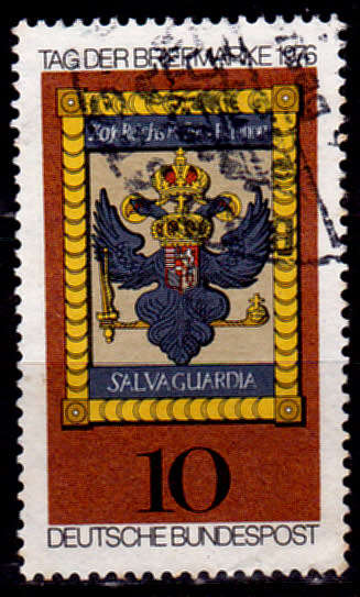 GERMANY 1976, 14 Oct. THE DAY OF THE STAMP, single, UH, CV +/-R 5.00 view scans