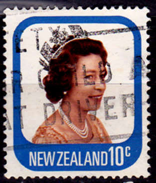 NEW ZEALAND 1977, 7 Dec. QUEEN ELIZABETH II, single, UH, CV +/-R 5.00 view scans