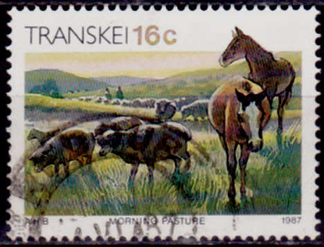 TRANSKEI 1987, 1 April. ADDITIONAL VALUE DEFINITIVE ISSUE, single, UNH, CV R 1.00 view scans