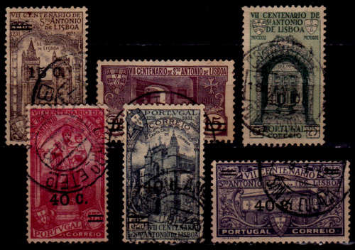 PORTUGAL 1933, Sept. OVERPRINT - St ANTONIUS ISSUE, set, UH, CV+/- R 320.00, view scans