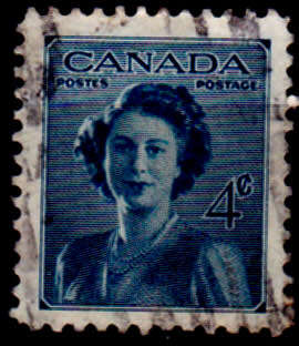CANADA 1948, 16 Feb. PRINCESS ELIZABETH`s WEDDING, single, UH, CV +/-R 5.00 view scans