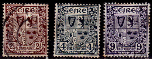 IRELAND 1940-46. New Watermark, set, UH, CV +/- R 40.00 view scans