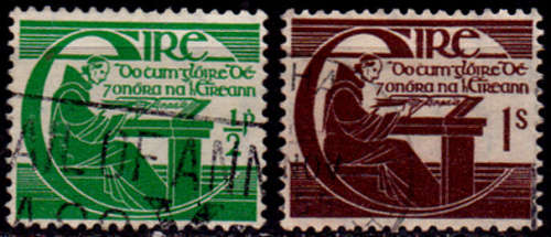 IRELAND 1944, 30 June. 300th Anniv Death Michael O´Clerighs , set, UH, CV +/- R 10.00 view scans