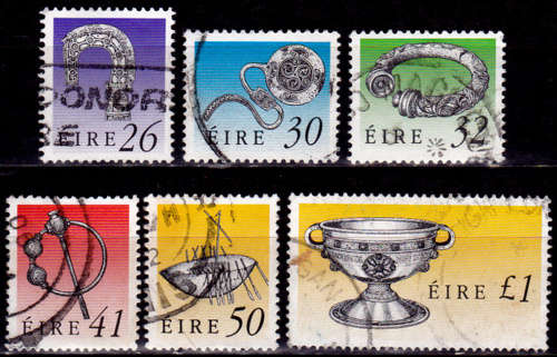 IRELAND 1990, 8 March. Irish Art Treasures, set, UH, CV +/- R 90.00 view scans