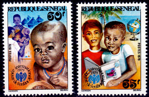 SENEGAL 1979, 24 April. Intl Year of Child, set, MNH, CV +/- R 20.00 view scans