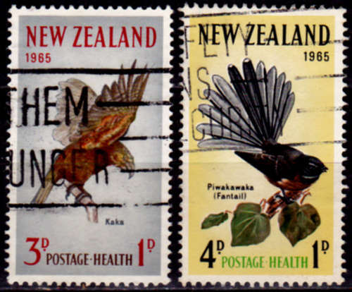 NEW ZEALAND 1965, 4 Aug. Health Stamps, set, UH, CV +/-R 10.00 view scans