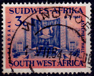 SWA 1964, 14 May. Opening Legislative Asssembly Hall, single, UNH, CV R 2.50 view scans