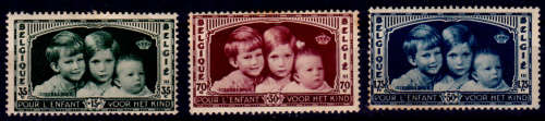 BELGIUM 1935, 10 April. Charity stamps, set, MH, CV +/-R 105.00 view scans