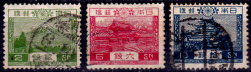 JAPAN 1926, 5 July. Local Motifs, set, UH, CV +/-R 20.00 view scans
