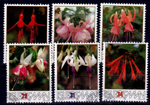 ISLE OF MAN 1988, 21 Sept. 50th Anniv Fuchsia, set, UNH, CV +/-R 115.00 view scans