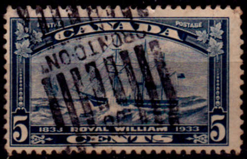 CANADA 1933, 17 Aug. 100th Anniv 1st Atlantic Crossing, single, UH, CV+/- R 75.00 view scans
