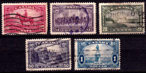 CANADA 1935, 1 June. Local Motives, set, UH, CV+/- R 405.00 view scans