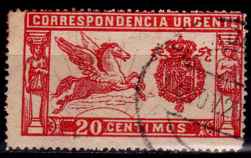SPAIN 1905, 1 July. EXPRESS STAMP, single, UH, CV +/- R 20.00, view scans