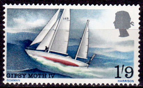 ENGLAND 1967, 24 July. One-Man Voyage, single, MNH, CV +/-R 5.00 view scans