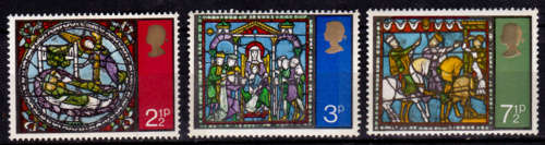 ENGLAND 1971, 13 Oct. CHRISTMAS STAMPS, set, MNH, CV +/-R 20.00 view scans