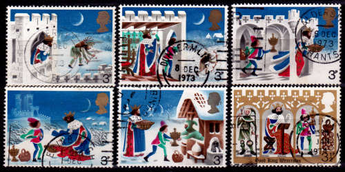 ENGLAND 1973, 28 Nov. CHRISTMAS STAMPS, set, UNH, CV +/-R 30.00 view scans