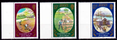 JERSEY 1980, 6 May. AGRICULTURE, set, MNH, CV +/-R 25.00 view scans
