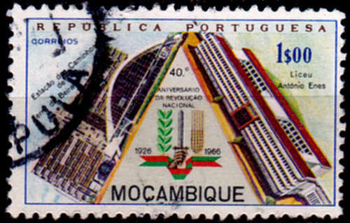 MOZAMBIQUE 1966, 28 May. 40th ANNIV PNR, single, UNH, CV +/-R 5.00 view scans