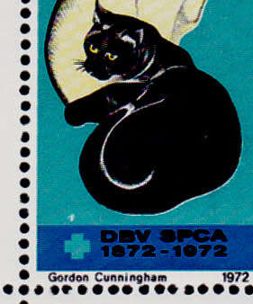 RSA 1972, 19 Sept. CENTENARY OF THE S.P.C.A. single Control blocks A+B, MNH, CV R 50.00 view scans