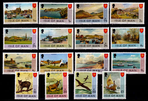 ISLE OF MAN 1973, 5 July. Postal Independence, set, MNH. CV +/-R 320.00 view scans