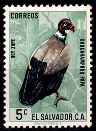 EL SALVADOR 1963, 22 June. Birds, short set, MH, CV +/-R 20.00 view scans