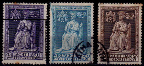IRELAND 1950, 11 Sept. The Holy Year, set, UH, CV +/-R 420.00 view scans