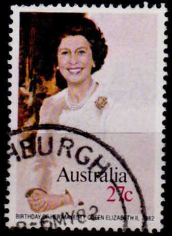 AUSTRALIA 1982, 21 April. 56th Anniv Birth QEII, single, UH, CV +/-R 5.00, view scan.