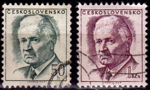 CZECHOSLOVAKIA 1970, 16 Feb. President Svoboda, set, UH, CV +/-R 10.00, view scan.