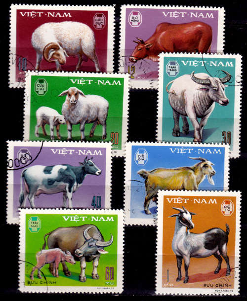 VIETNAM 1979, 20 March. Domestic Animals, set, UH, CV +/-R 40.00, view scans