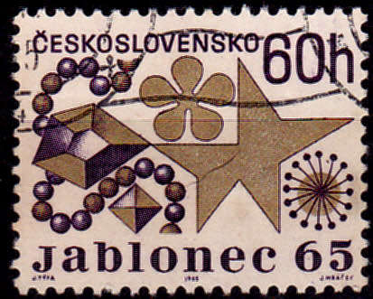 CZECHOSLOVAKIA 1965, 10 July, Intl Exhibition, single, UH, CV +/-R 5.00 view scans