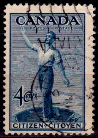CANADA 1947, 1 July. 80th Anniv Dominion, single, UH, CV +/- R 5.00, view scans
