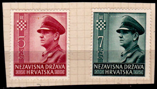 CROATIA 1943, 10 April. Charity National Youth Society, set, MH, CV +/-R 20.00, view scans