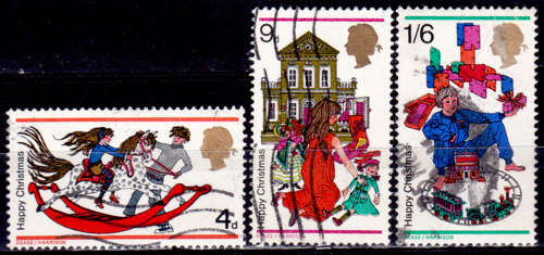 ENGLAND 1968, 25 Nov. Christmas Stamps, set, UNH, CV +/-R 15.00 view scans