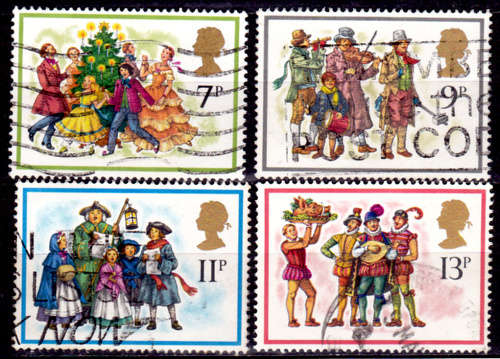 ENGLAND 1978, 22 Nov. Christmas Stamps, set, UNH, CV +/-R 30.00 view scans