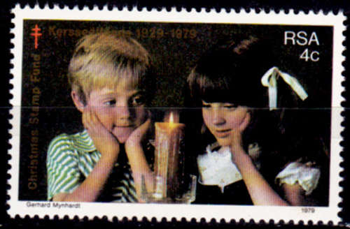 RSA 1979, 13 Sept. 50th ANNIV CHRISTMAS STAMP FUND, single, MNH, CV R 1.00 view scans
