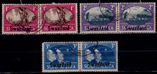 SWAZILAND 1945, 3 Dec. VICTORY set, UH, CV R 75.00 view scans