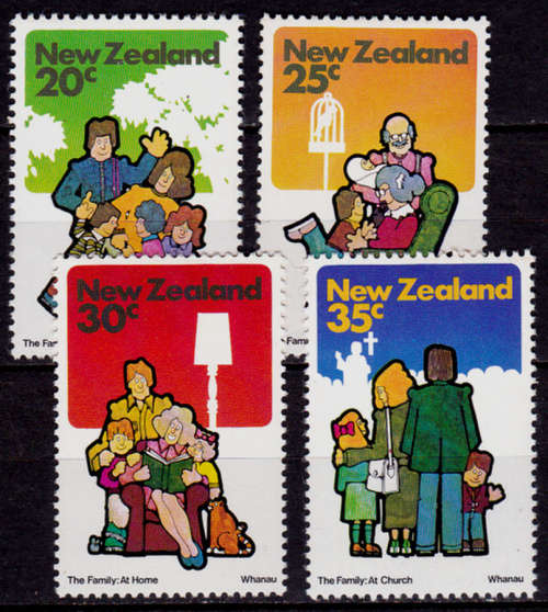 NEW ZEALAND 1981, 1 April. FAMILY LIFE, set, MNH, CV +/-R 20.00, view scans